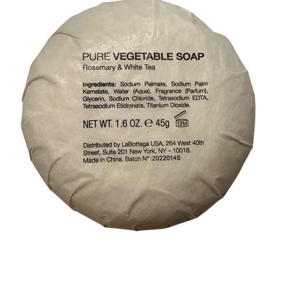 Natura bisse Barcelona soap bar rosemary and white tea 1.6 oz - Picture 2 of 2